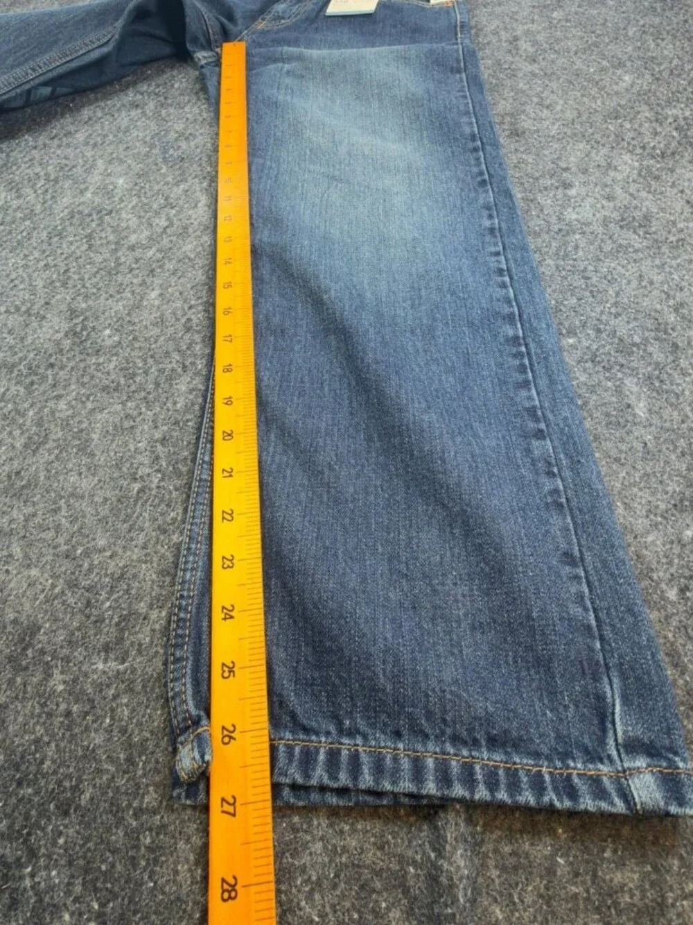 Levi's 550 Relaxed Jeans Boys 10 Husky Blue Cotton Tapered Adjustable Waist NEW